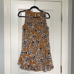 Yellow Floral Dress Size XS